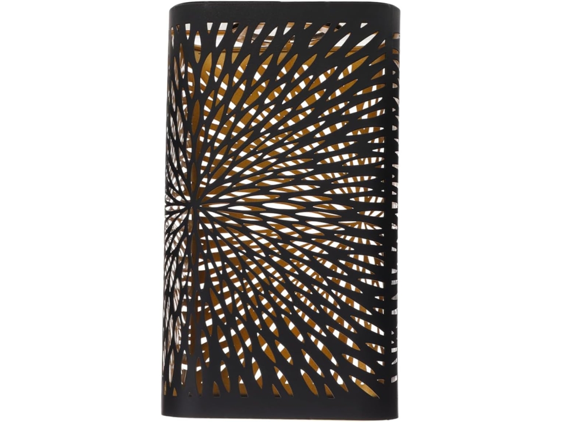 Pantalla de lámpara de mesa calada con estampado floral para lámparas de mesa y de pie.