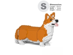 Jekca Bricks Welsh Corgi 02-m01 St19wc02-m01b