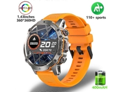 Reloj inteligente deportivo para adultos IP68, resistente al agua, militar, duradero, de alta definición, con llamadas de voz y Bluetooth para bicicleta eléctrica.