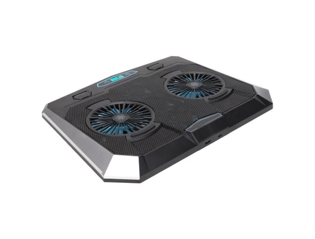 HURRISE Soporte de enfriamiento para computadora portátil 5 ventiladores Disipación rápida Colores silenciosos Rgb