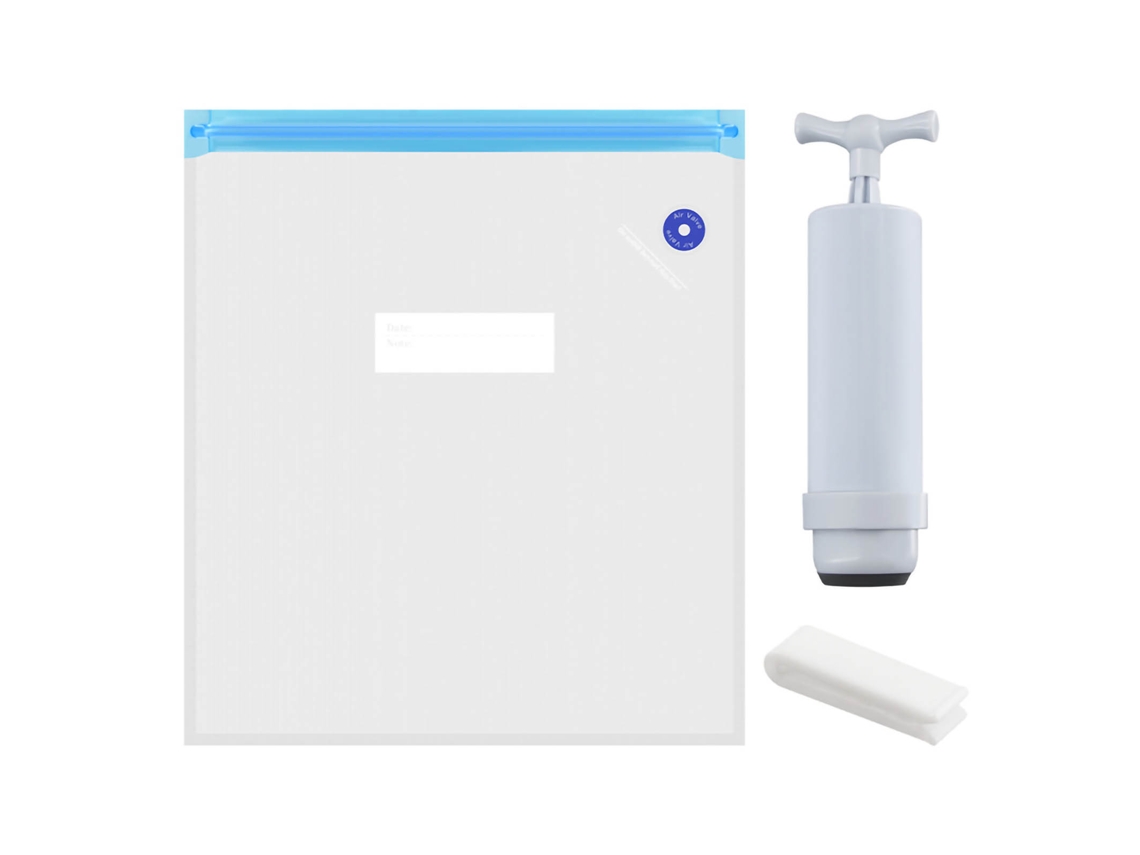 Kit De Bolsas De Almacenamiento Al Vacío Con Bomba Para Filamento De Impresora 3d, A Prueba De Fugas, Material Pp.