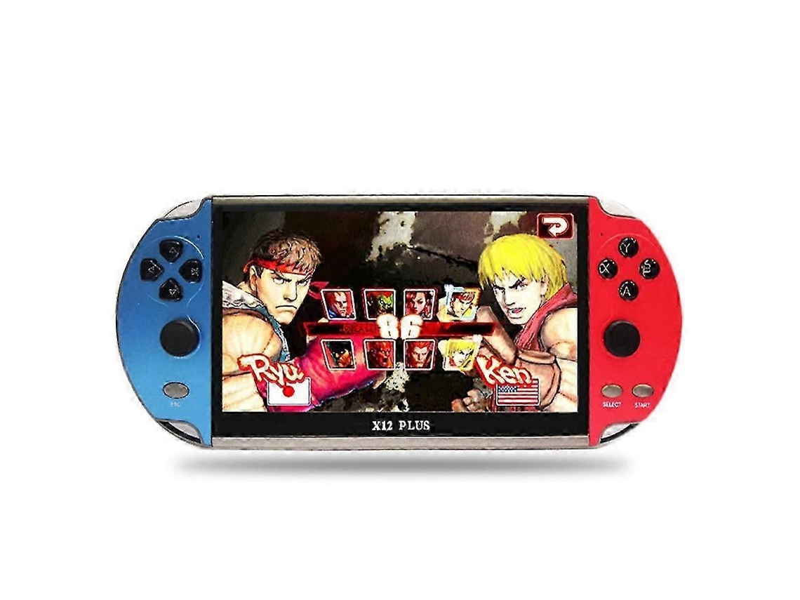 Consola de juegos portátil retro GOKOCO X12 Plus de 7'' y 16 GB con 10.000 juegos y 25/26 s de vídeo.
