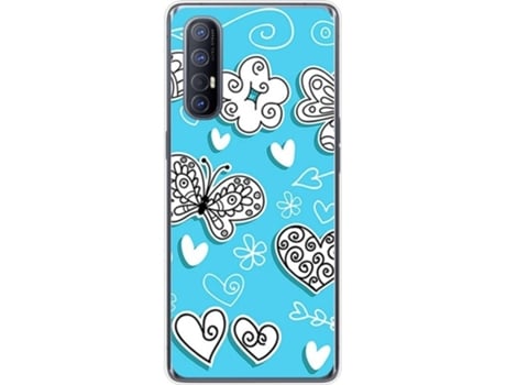 Carcasa Oppo Find X2 Neo TUMUNDOSMARTPHONE Dibujos Multicolor