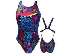 Traje de baño para Mujer TURBO Oaxaca Multicolor para Natacion (M)