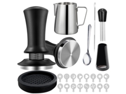 Juego de 22 prensadores de café de acero inoxidable Gertiz (51 mm)