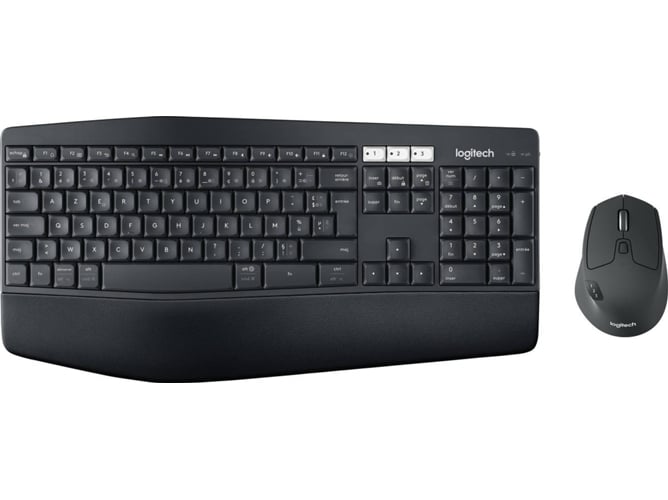 Teclado LOGITECH MK850 (Inalámbrico - Layout Belga - Teclado Numérico)