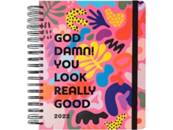 Agenda Escolar ERIK EDITORES God Damn! You Look Really Good (2021/2022 - Semanal - 17 Meses - 21x25 cm - Inglés)