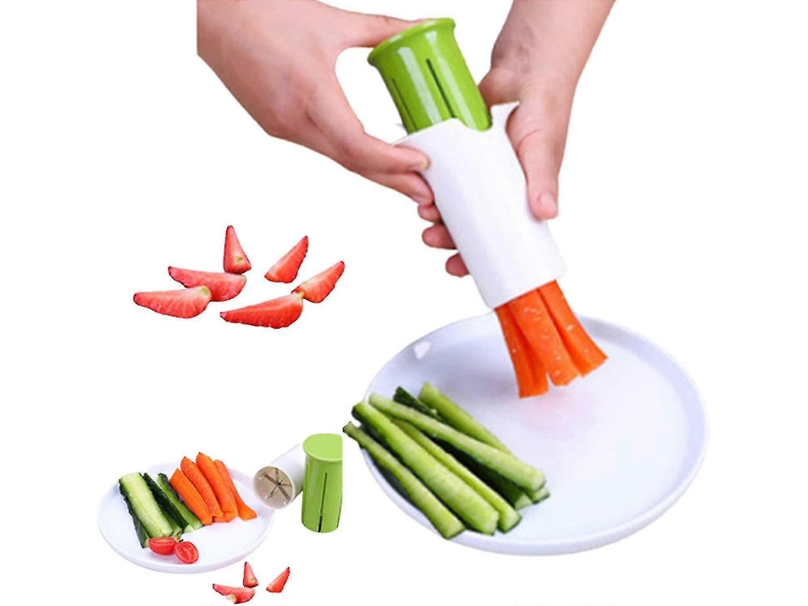 Utensilios de cocina creativos, cortador multifuncional de frutas y verduras, dispensador de frutas para pizza y ensalada de frutas.