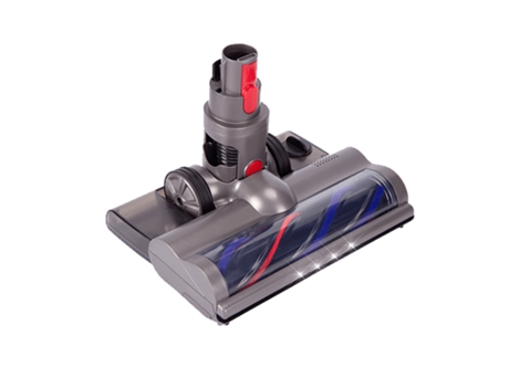 Cabezal de fregado eléctrico en seco y húmedo para piezas de aspiradora Dyson V7 V8 V10 V11 con luces Led