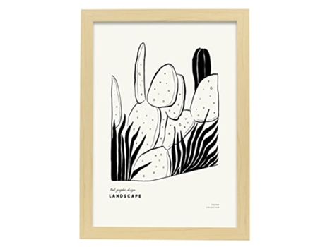 Poster NACNIC Pop Art Abstracto Cactus (A3)