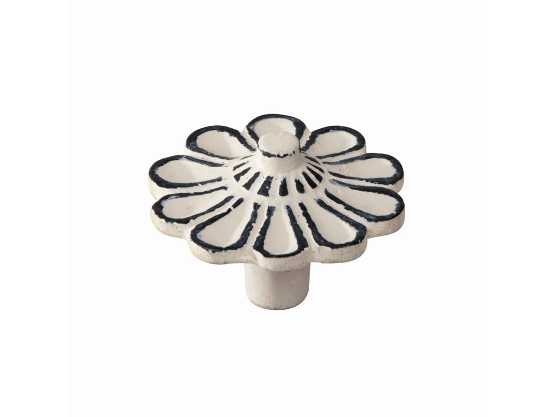 Pomo Para Muebles 47 Mm De Diámetro Hierro Beige Envejecido Y Patinado Juego De 24 Piezas