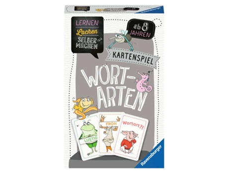 Juego De Cartas RAVENSBURGER Wortarten (8 anos)