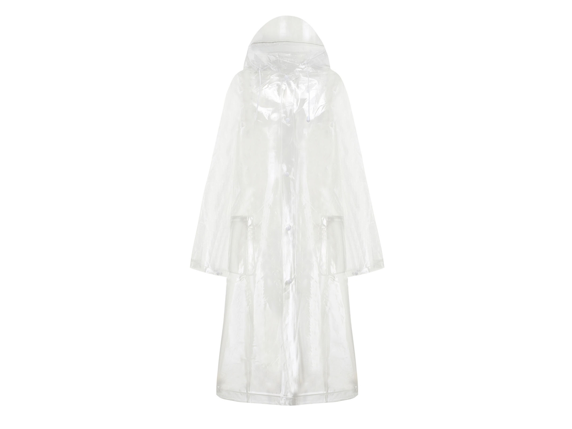 Impermeable, transparente, plegable, resistente al desgaste, para estudiantes, ciclismo, mochila, talla M