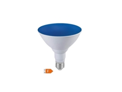 Bombilla LED Par38 18 W E27 Azul IP65 GSC