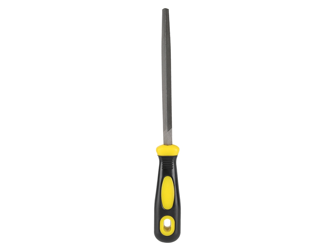 Almohadilla De Lijado Triangular De Acero Al Carbono Templado De Alta Dureza De 6 Pulgadas Para Metal Y Carpintería.