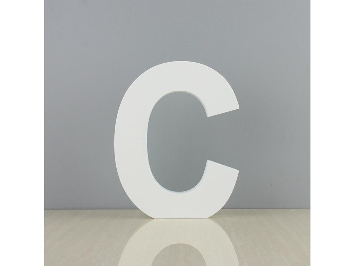 Letras grandes de madera para decorar la pared del hogar - Worten
