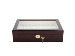 Caja De Almacenamiento Para Relojes Con 12 Compartimentos, Estuche De Viaje Para Coleccionistas