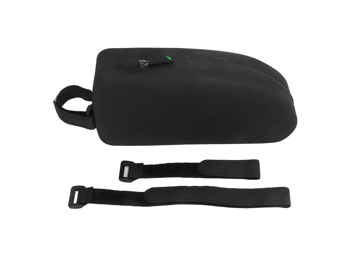Bolsa Grande, Impermeable Y Portátil De Color Negro Para El Tubo Superior De Bicicletas De Montaña Y De Carretera.