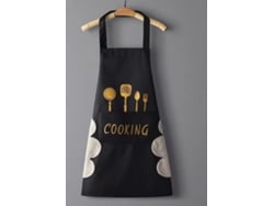 JEIIBRZUI Avental Com Bolsos Para Mulheres, Avental À Prova Dágua Para Cozinhar E Assar Bbq, Bib De Cozinha Macio E Confortável Com Limpeza De Mão De Veludo De