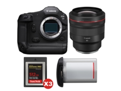 Canon Eos R1 + Rf 85mm F/1.2 L Usm + 3 Sandisk 512gb Extreme Pro Cfexpress Type B + Canon Lp-e19 + Ebook “20 Consejos Para Fotos Que Impactan”