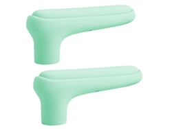 Protectores de silicona para manijas de puertas, para mayor seguridad, 2 unidades