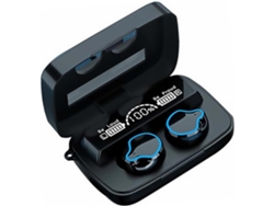1 Conjunto Écouteurs Étanches Con Cargador Led Táctil Automático Hifi De Larga Duración