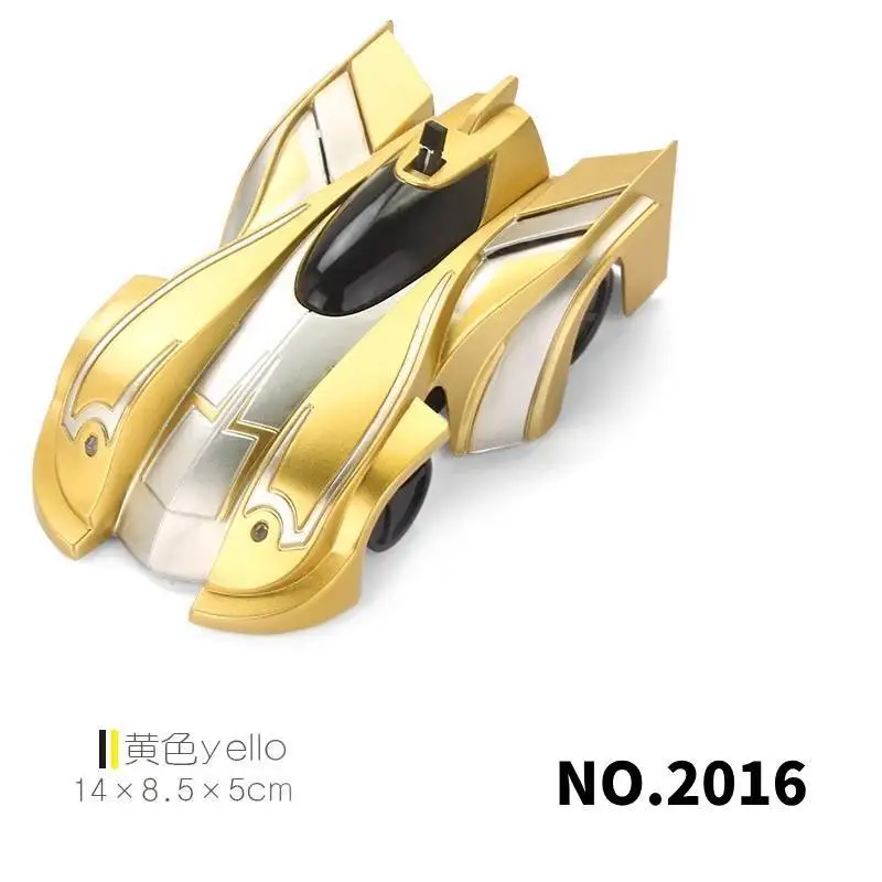 (amarillo, N.° 2016) Coche De Escalada Con Control Remoto, Juguete Electrónico Giratorio, Regalo De Cumpleaños Para Niños
