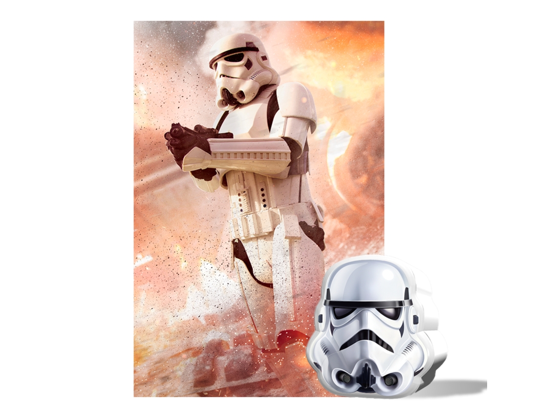Rompecabezas lenticular en 3D de Stormtrooper de Star Wars en caja B.active