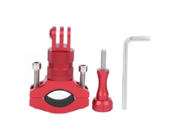 MEOIRUERY Soporte de manillar de aluminio para una fijación versátil de la cámara. Aleación de aluminio de alta rigidez que garantiza durabilidad y portabilidad