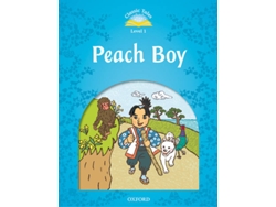Libro Classic Tales Second Edition Level 1 Peach Boy Audio Pack de Sue Arengo (Inglés)