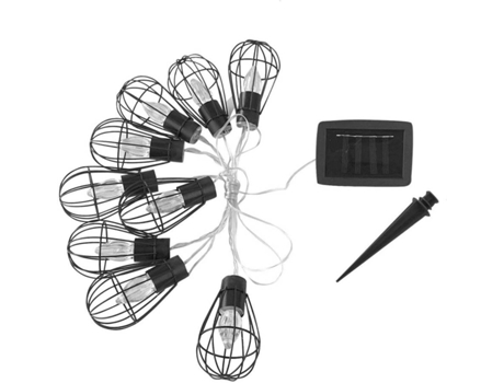 Guirnalda solar LUMI JARDIN Keny (0.1W - Acero)