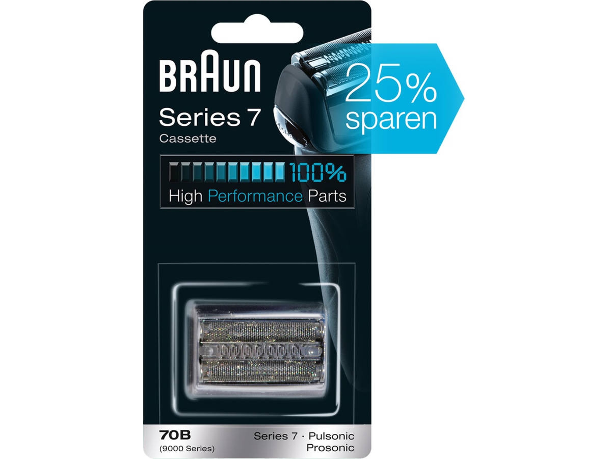 Recarga de Afeitadora BRAUN Kombipack KP 70B