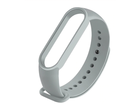 Correa De Silicona Compatible Con Mi Band 7 SKYHE (Gris)