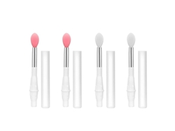 Juego De 4 Pinceles De Silicona Para Labios Con Tapa Para Aplicar Mascarillas Labiales En Crema O Líquidas.
