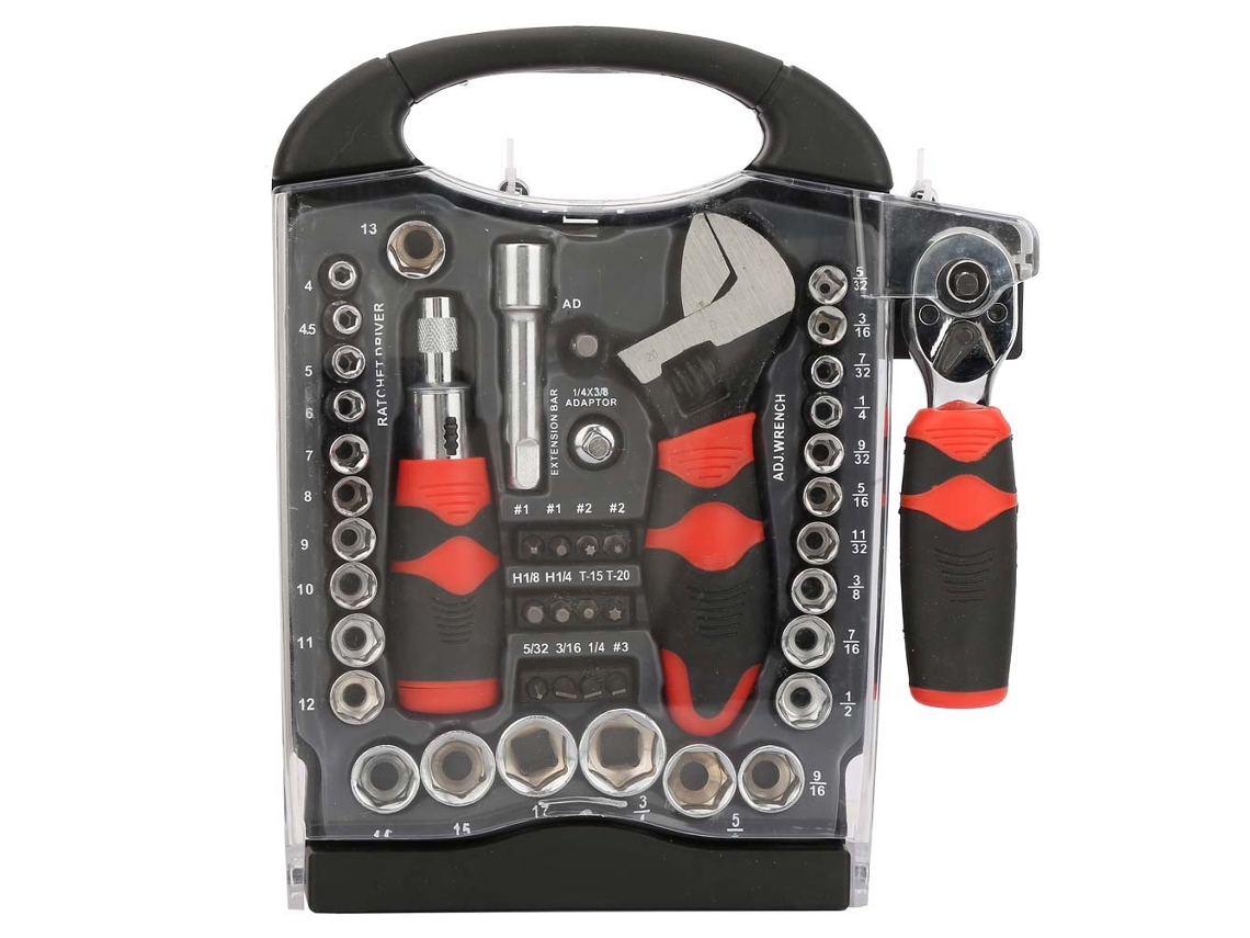 Kit de destornilladores de precisión multifuncionales 45 en 1 para reparaciones profesionales con puntas y vasos