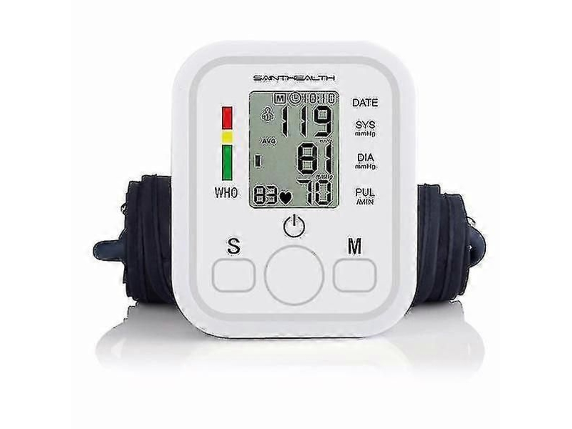 Monitor De Pressão Arterial De Braço Com Tela Lcd Para Cuidados Com A Saúde