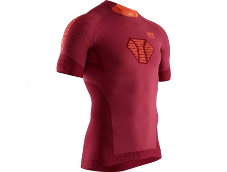 Ropa interior para Hombre X-BIONIC Regulator Rojo para Corrida (XL)