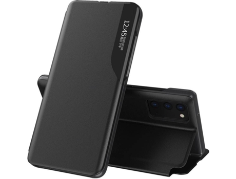 Carcasa Samsung Galaxy A72 LMOBILE Leather 51 Negro