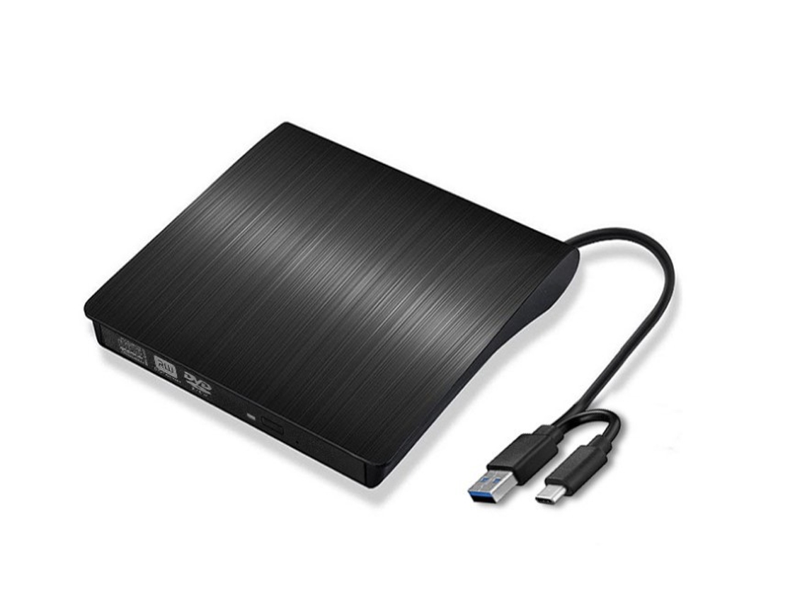 Usb | Usb 3.0 | Portátil - Unidad Óptica Externa Usb 3.0 Grabadora De Dvd (para Portátiles Y Ordenadores De Sobremesa) - Led Rgb Integrado -