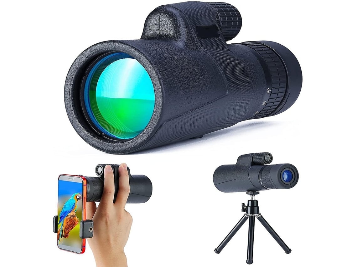 Telescópio Monocular 10 30 X 42 Para Adultos Escopo Monocular Hd À Prova Dágua Com Tripé De Suporte Para Smartphone Para Observação De Saisiyiky
