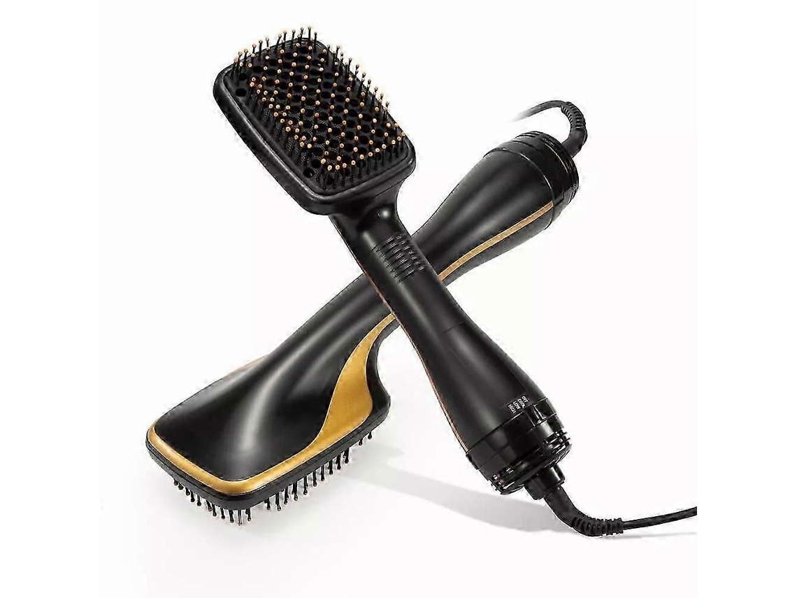 Secador De Cabelo Multifuncional Comfort Comb, 2 Em 1: Escova Secadora E Escova Alisadora.