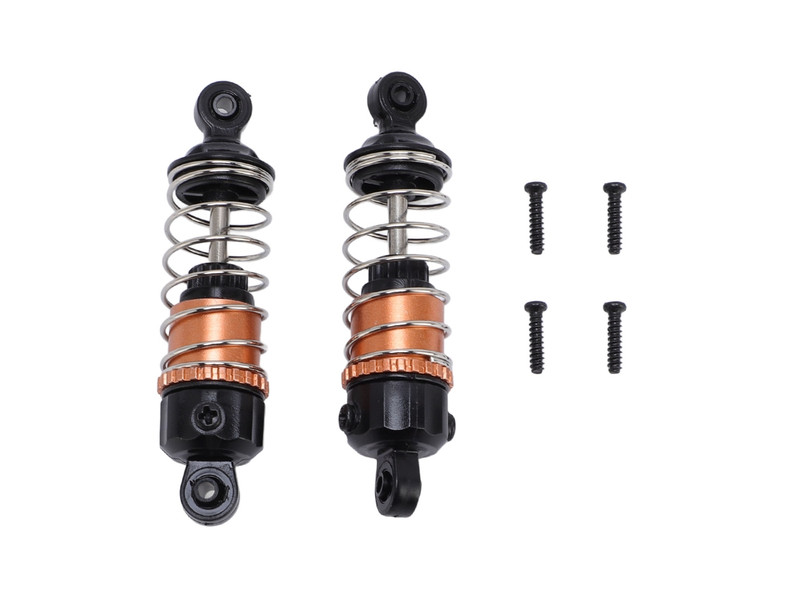 Amortiguador De Aleación Para Coche Rc 1:18, Compatible Con Hs 18301 18302 18303 18304 18311 18312 18313 18314 (2 Unidades)