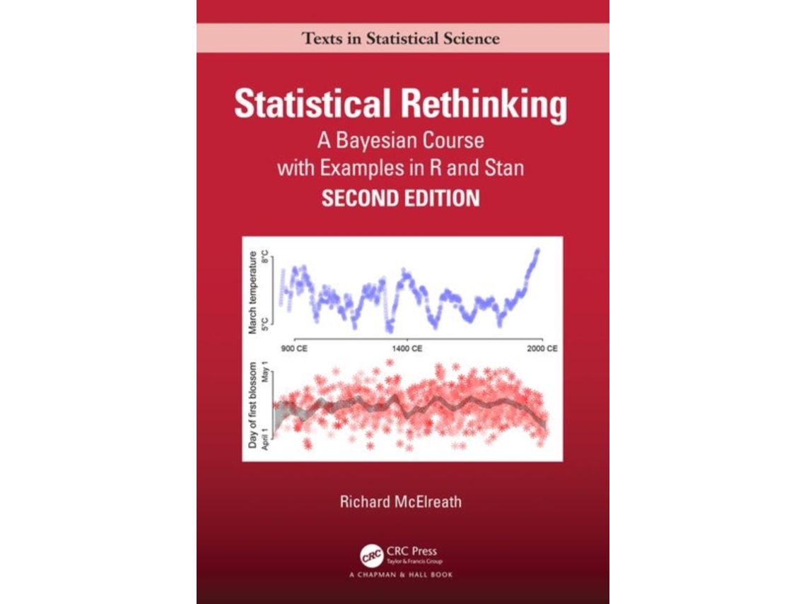 Libro Statistical Rethinking de Richard Mcelreath (Inglés - Tapa Dura)