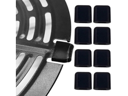 2026-parachoques De Silicona Para Freidora De Aire Reemplazo Protector Plato Crisper Power Air Fryer 10 Piezas