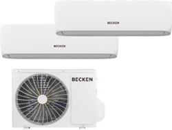 Aire Acondicionado Split BECKEN BAC9603 Multi (18+21 m² - 2323 / 2.7+3273 / 3.8  BTUs - Blanco)