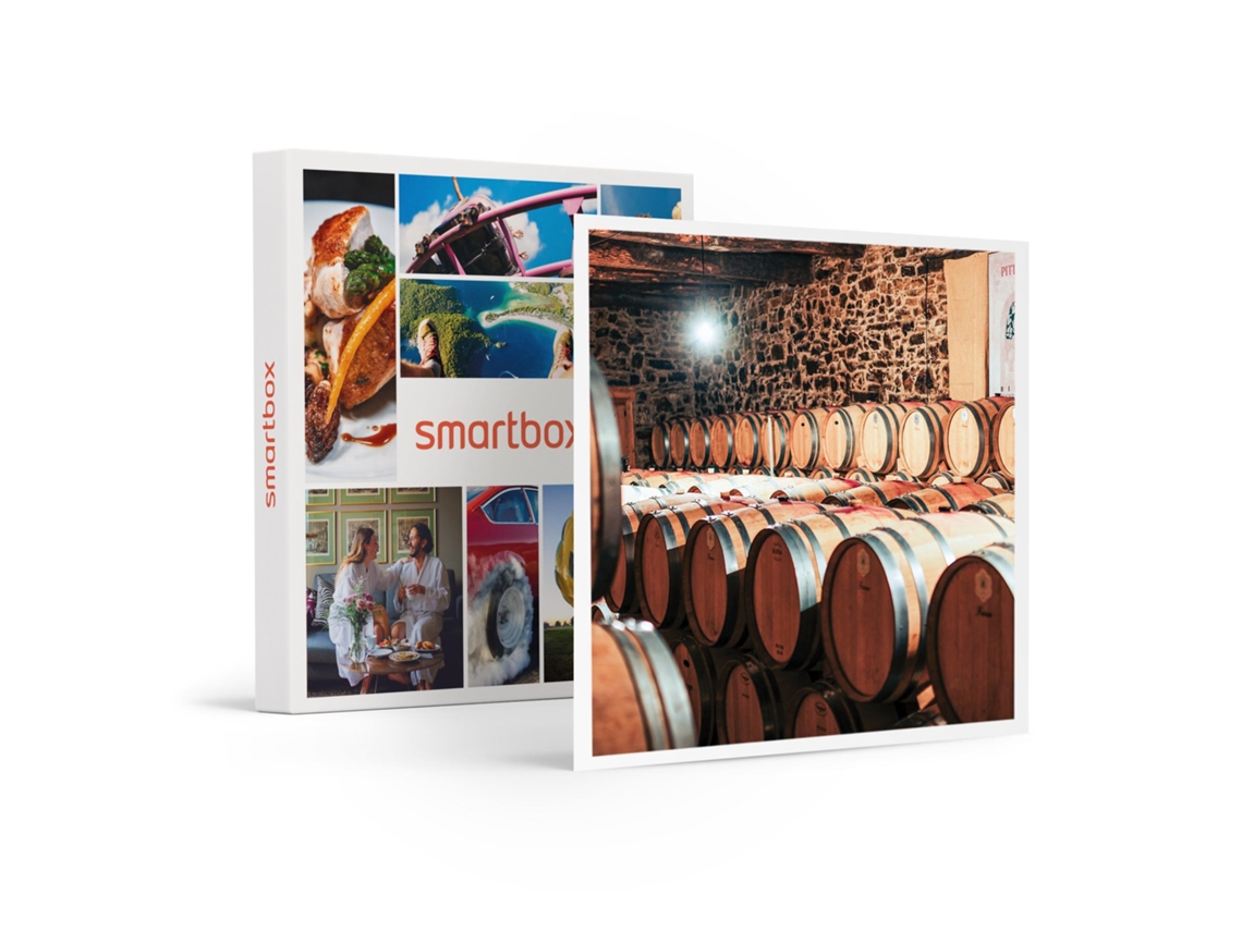 Caja Regalo SMARTBOX 1 visita con degustación para 2 personas en las famosas Bodegas Pittacum