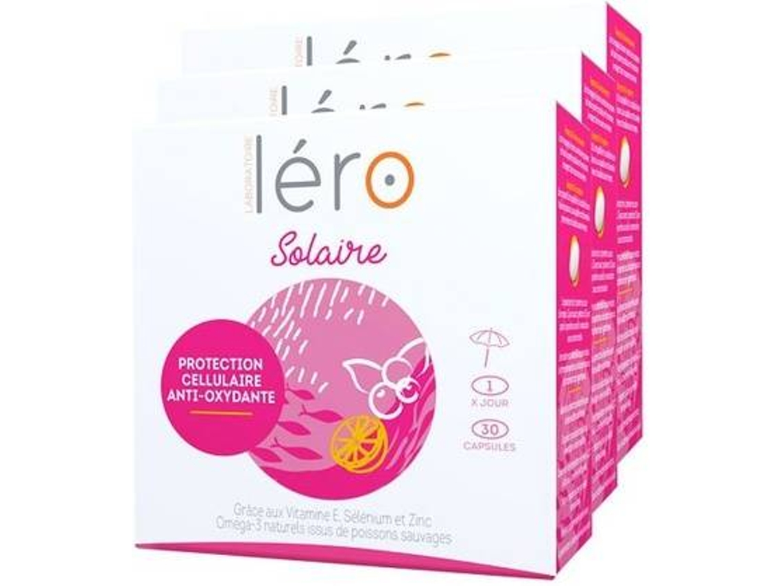 Complemento Alimentar LABORATOIRE LÉRO Solaire (90 cápsulas)