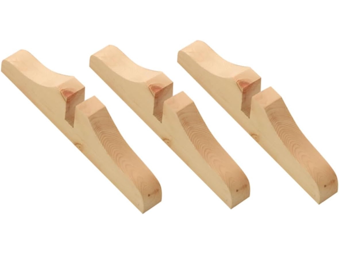 Juego De 3 Soportes Separadores De Ambientes De Madera, Base Para Pantalla Móvil, Soporte Para Pantalla Reforzado