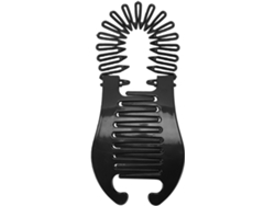 Pinza Para El Cabello Tipo Banana De Estilo Suave Para Mujer Con Cierre A Presión Y Sujeción Segura.