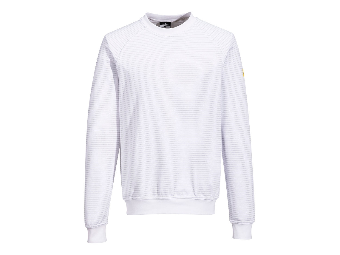 Sudadera antiestática ESD - Protección y comodidad Gris / 5XL